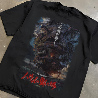 Howl's Moving Castle Rare Poster Tee