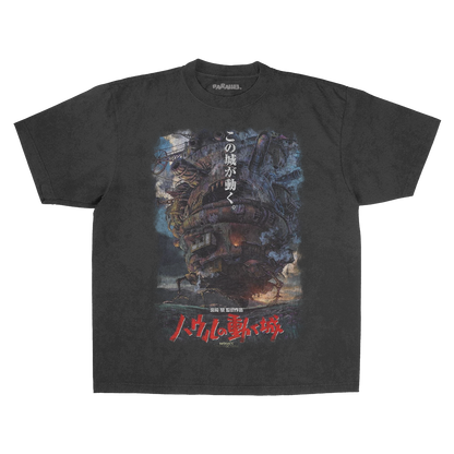 Howl's Moving Castle Rare Poster Tee