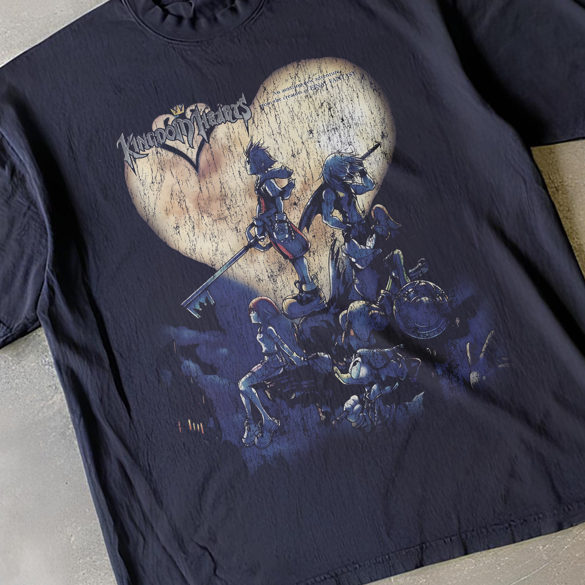 Kingdom Hearts Black Tee