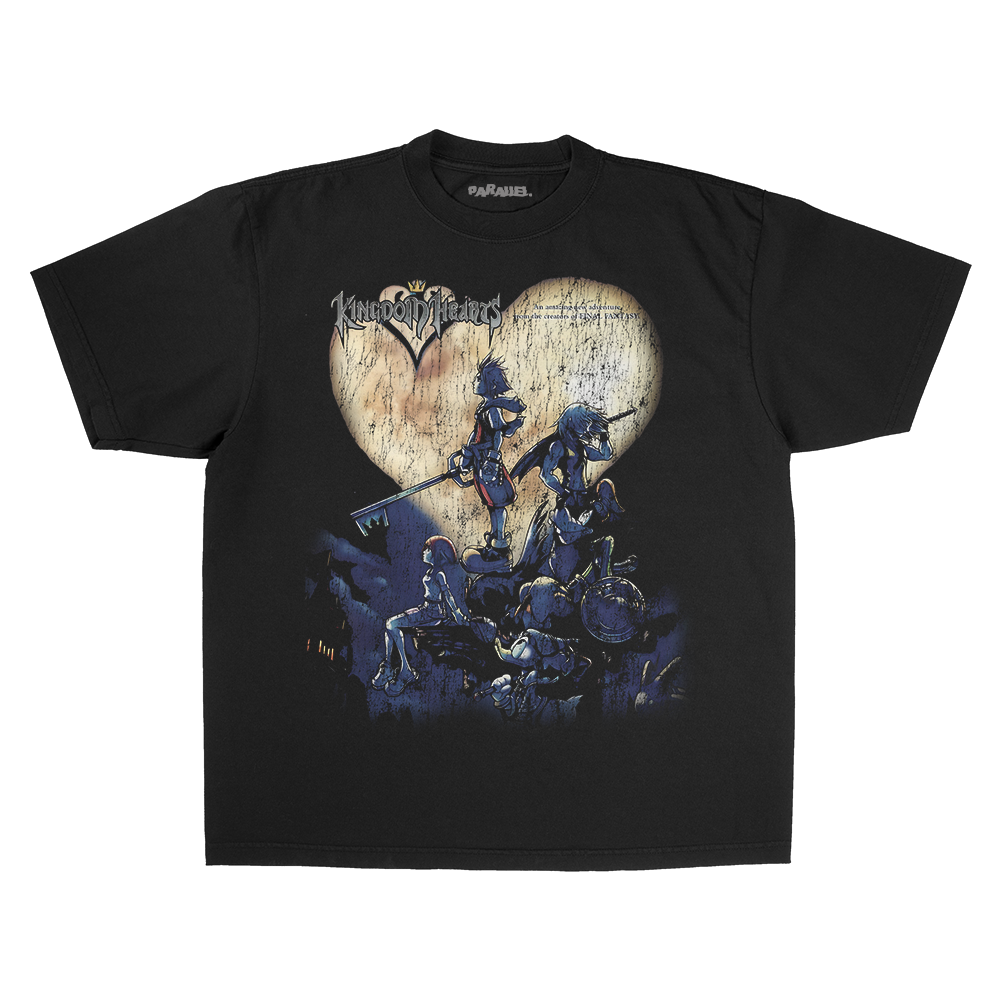 Kingdom Hearts Black Tee