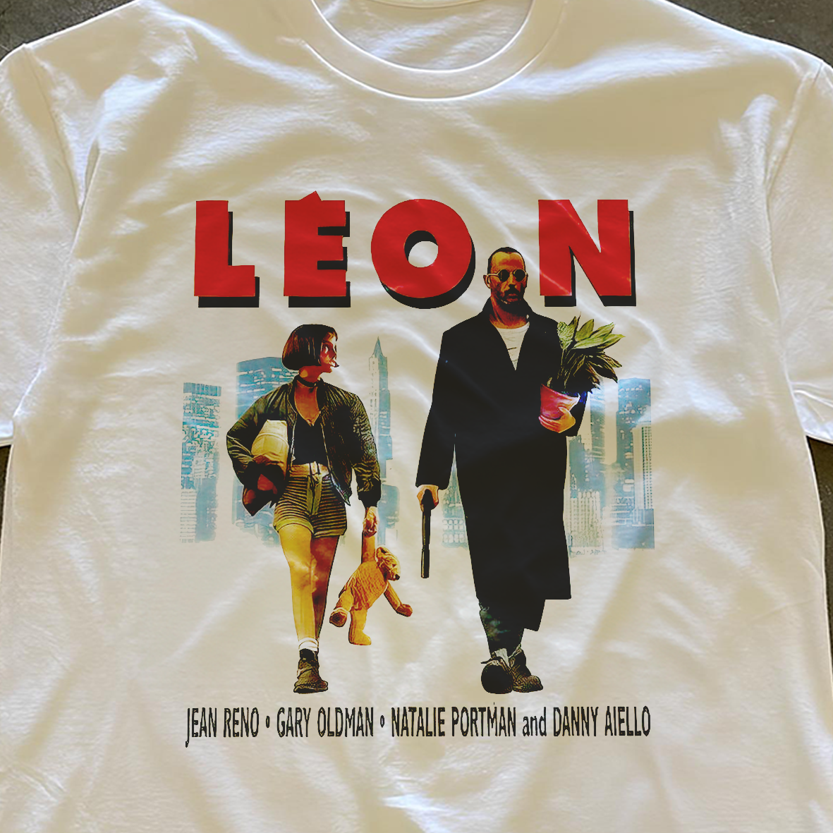 LEON THE PROFESSIONAL PROMO T-SHIRT – Parallel LEON THE PROFESSIONAL PROMO T-SHIRT – Parallel