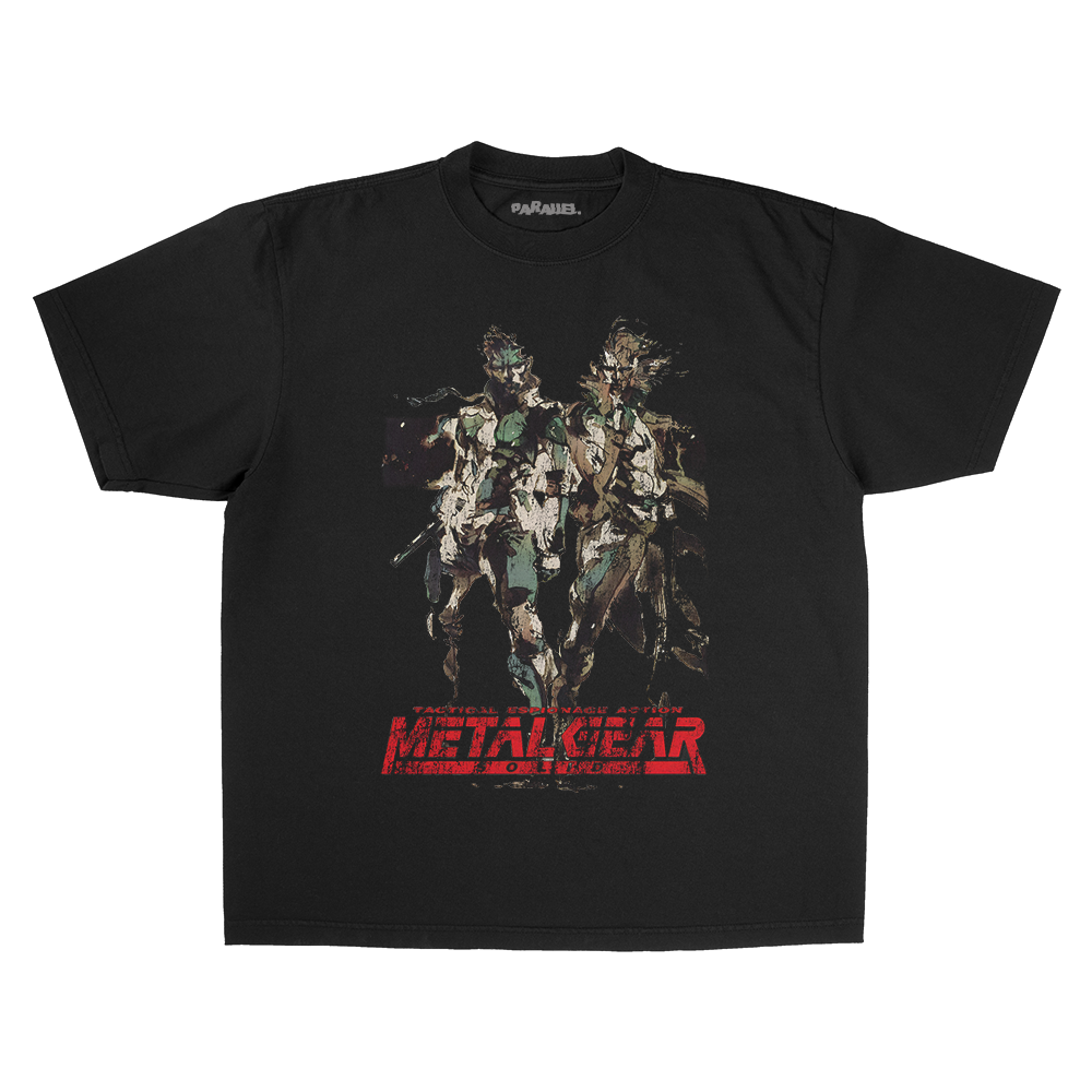 上品 Gear Metal Solid Tee Black トップス