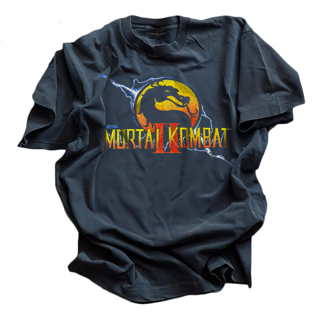 MK II NOSTALGIC BLACK 1993 PROMO T-SHIRT