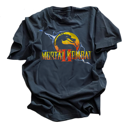 MK II NOSTALGIC BLACK 1993 PROMO T-SHIRT
