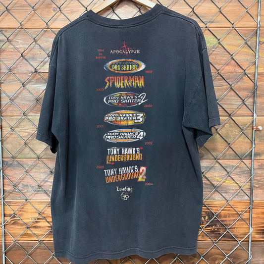 NEVERS0FT 10 HARDCORE YEARS 2004 RARE BLACK T-SHIRT