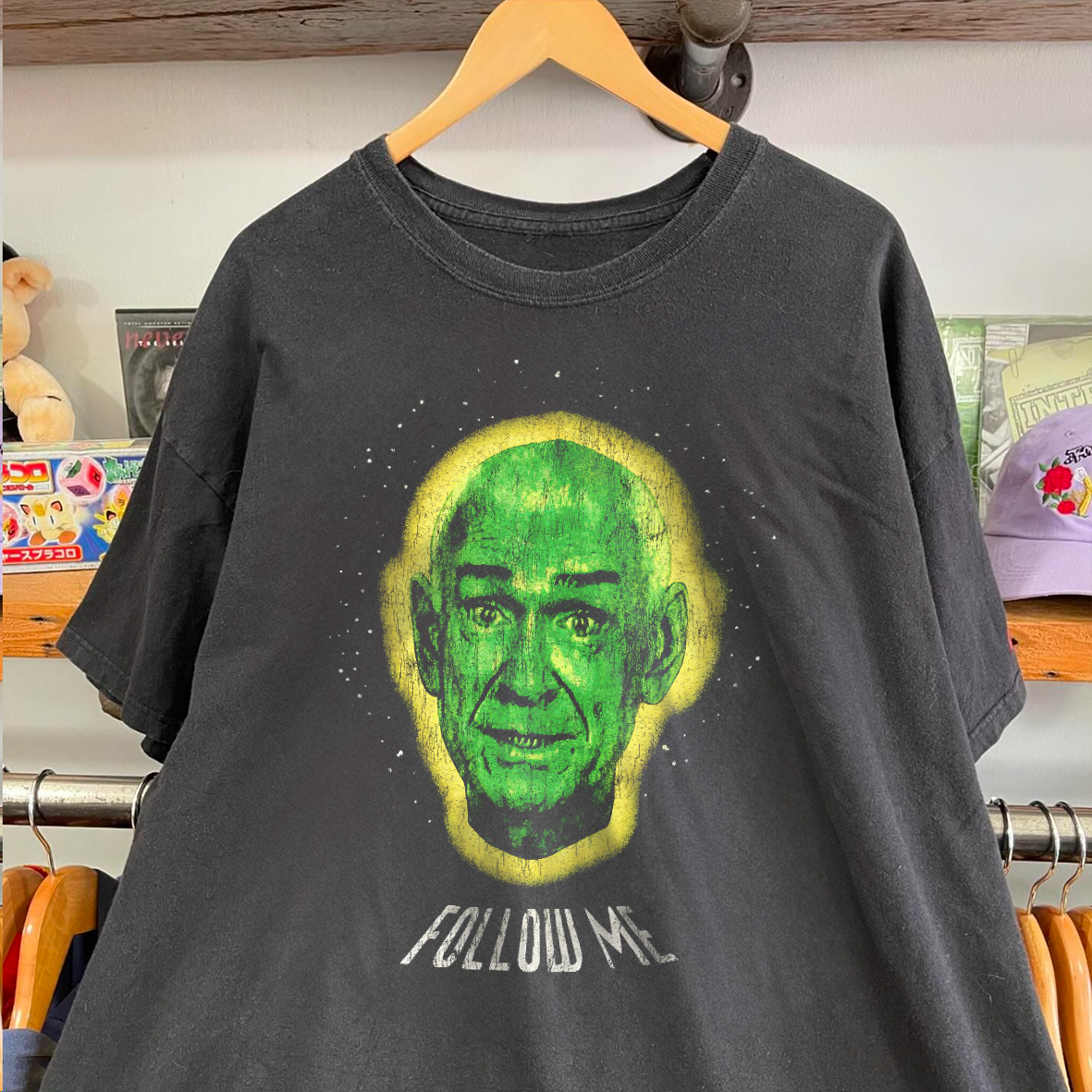 1997 HEAVEN'S GATE - FOLLOW ME MARSHALL APPLEWHITE RARE WASHED T-SHIRT