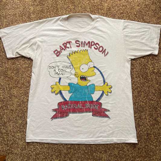 RADICAL DUDE WHITE T-SHIRT