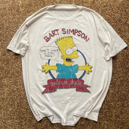 RADICAL DUDE WHITE T-SHIRT