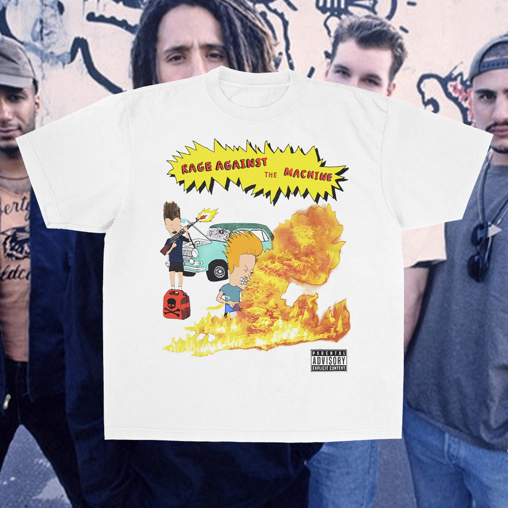 Beavis and Butthead Rage Tee