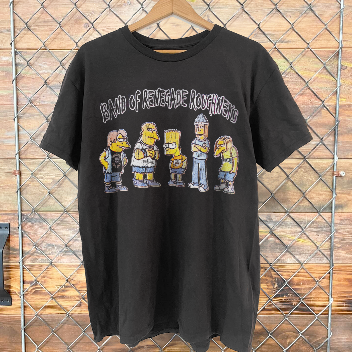 RENEGADE ROUGHNECKS 2000 BLACK T-SHIRT