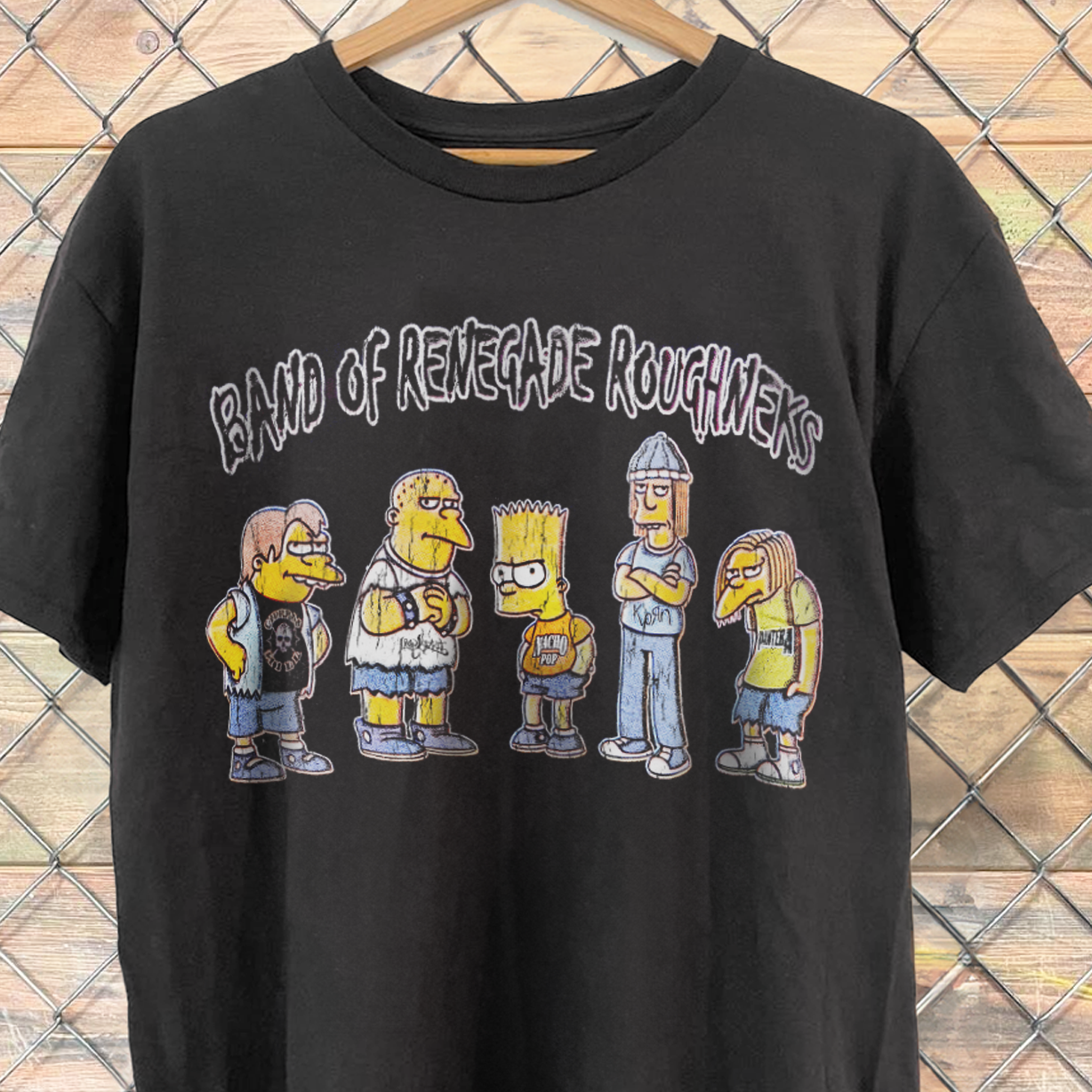 RENEGADE ROUGHNECKS 2000 BLACK T-SHIRT