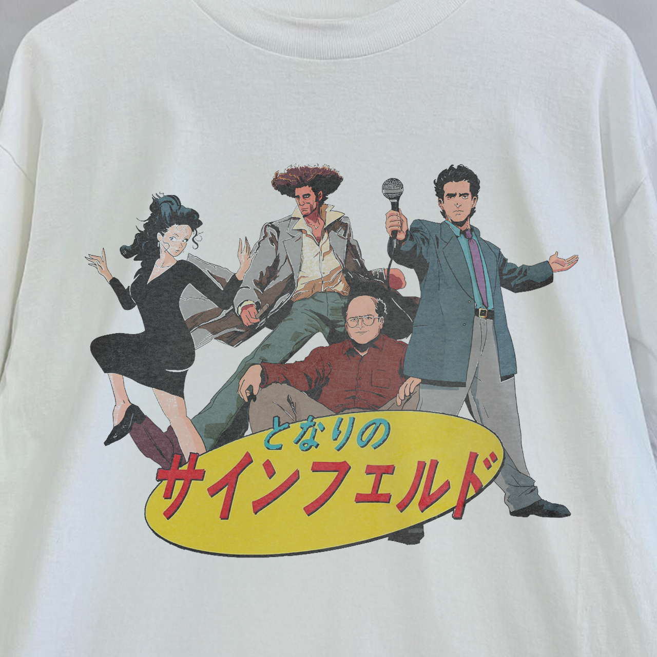 SEINFELD ANIME WHITE T SHIRT