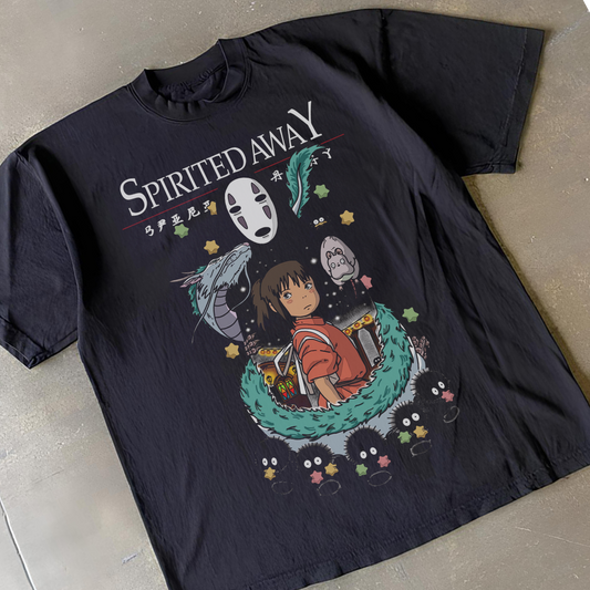 Spirited Away Rare Tee Black