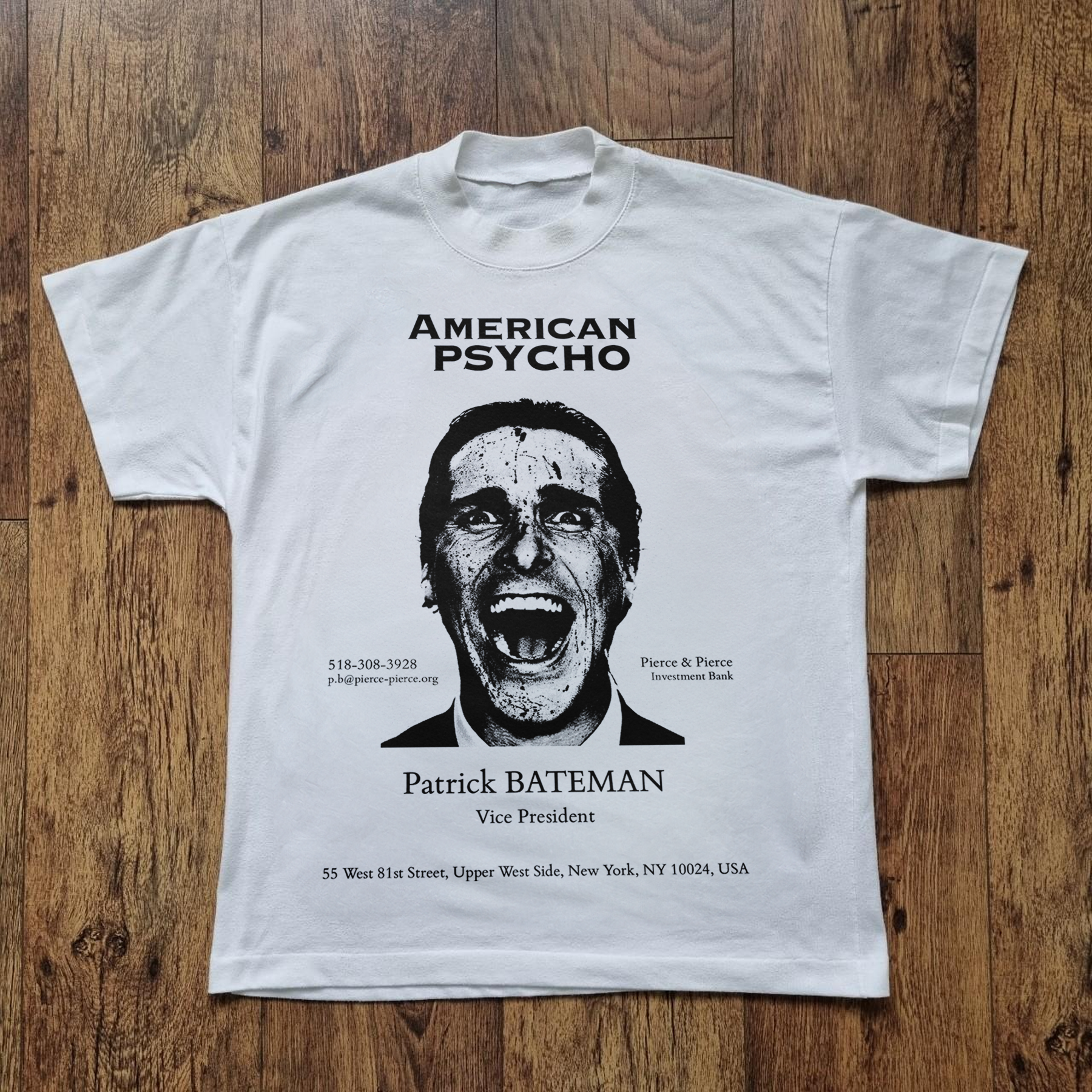 PATRICK 'DORSIA' MERCH WHITE TEE