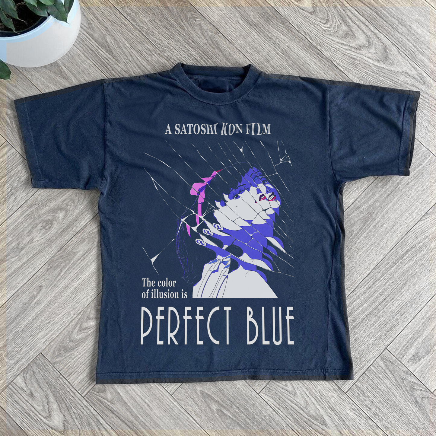PERFECT BLUE 1997 PROMO MERCH BLACK T-SHIRT