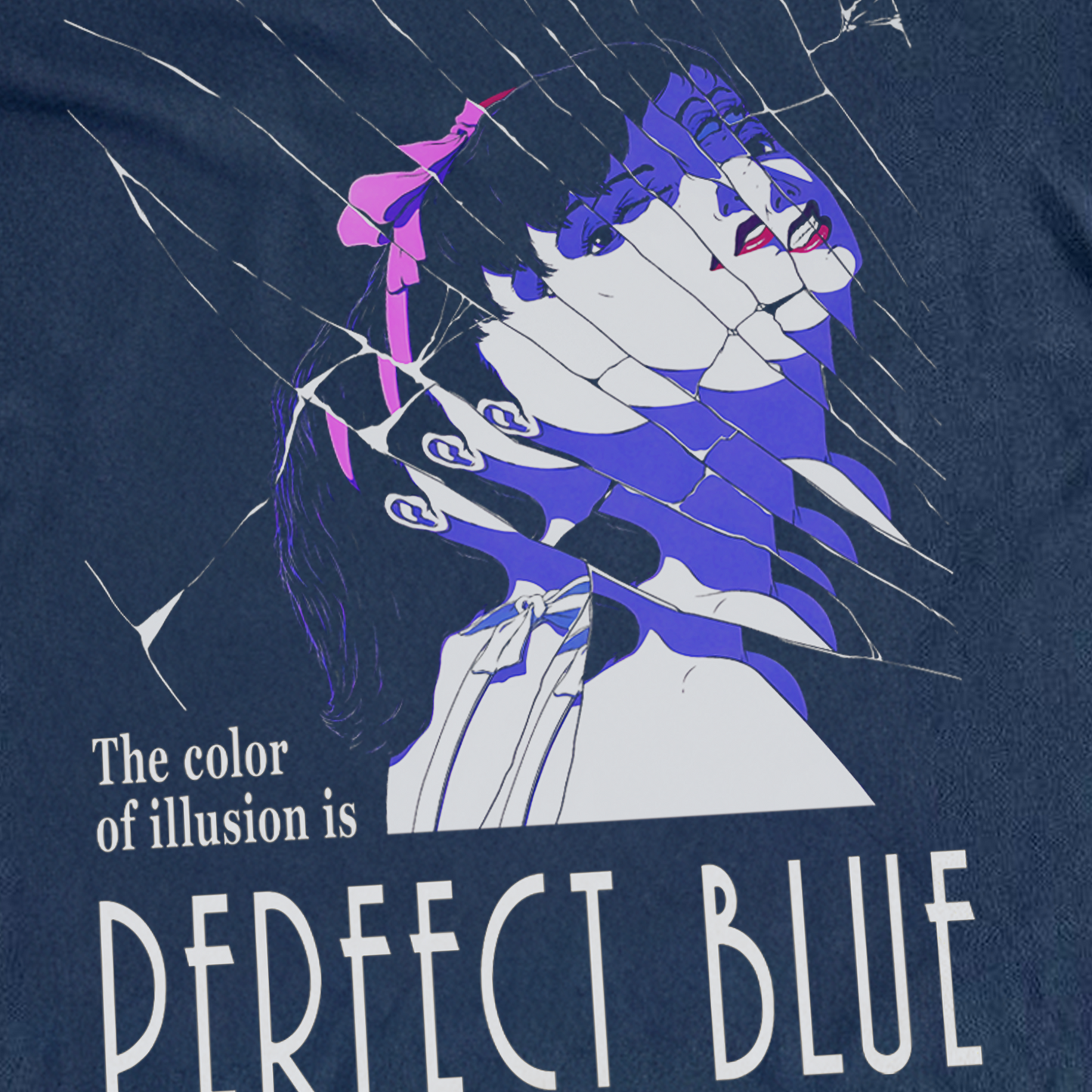 PERFECT BLUE 1997 PROMO MERCH BLACK T-SHIRT