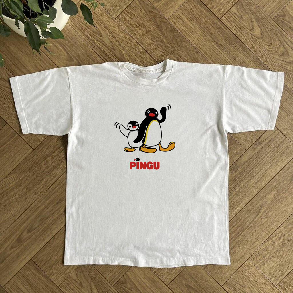 EXCELLENT 2006 JAPANESE 'PINGU' WHITE T-SHIRT – Parallel