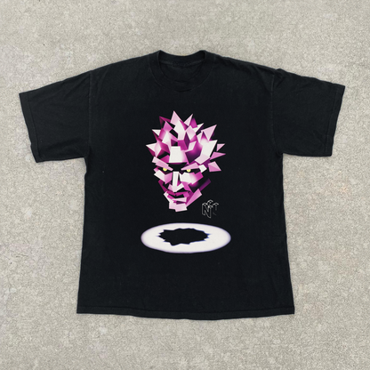 VINTAGE POLY-MAN 64 PROMO BLACK GAMING T-SHIRT