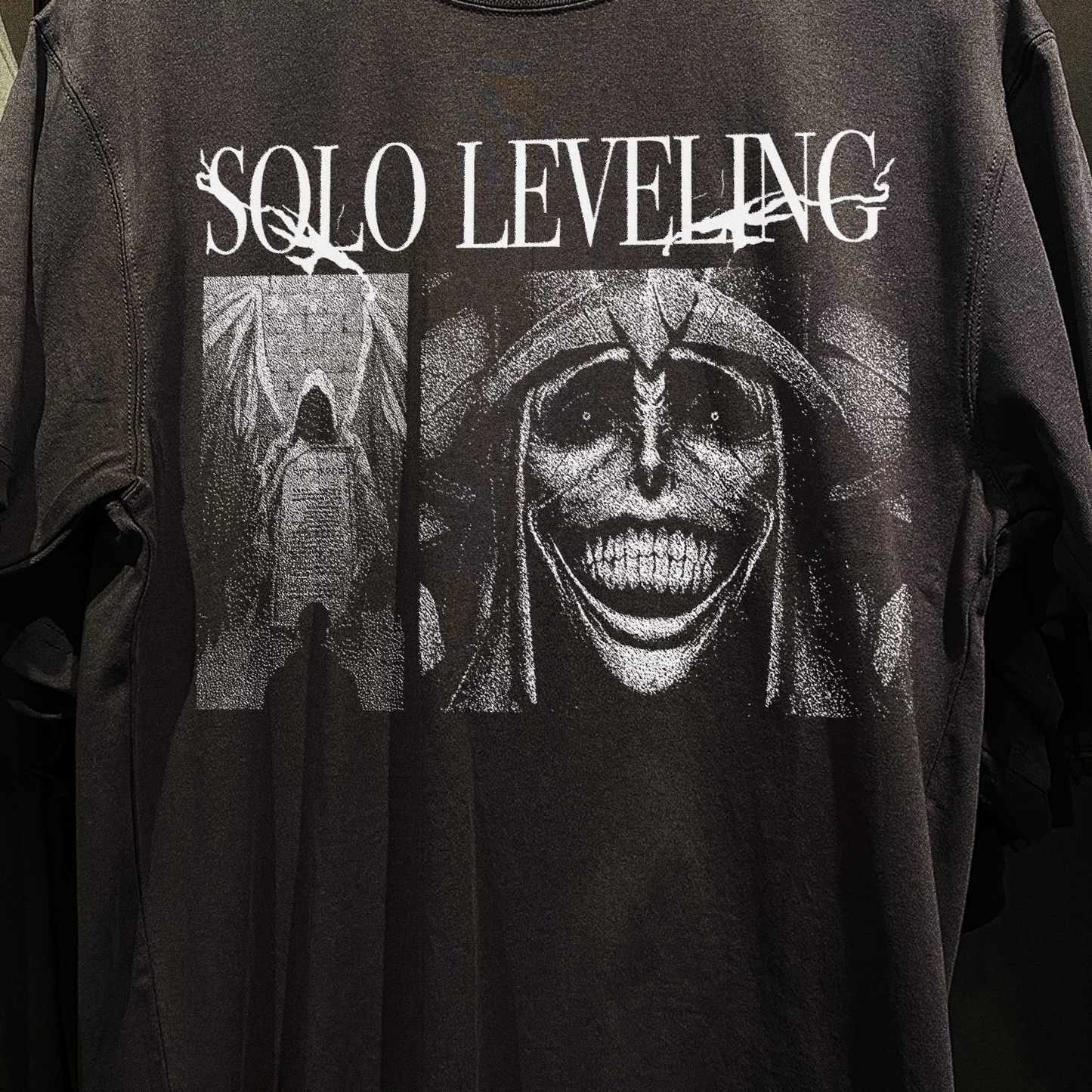'SOLO LEVELING' MERCH '24 BLACK T-SHIRT