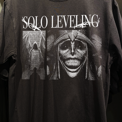 'SOLO LEVELING' MERCH '24 BLACK T-SHIRT