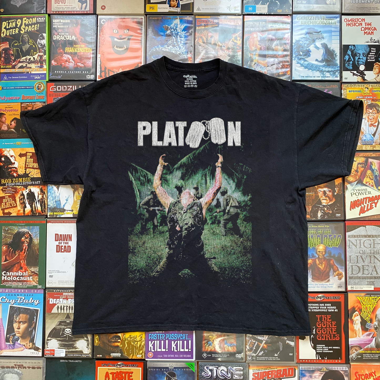 PLATOON PROMO BLACK T-SHIRT