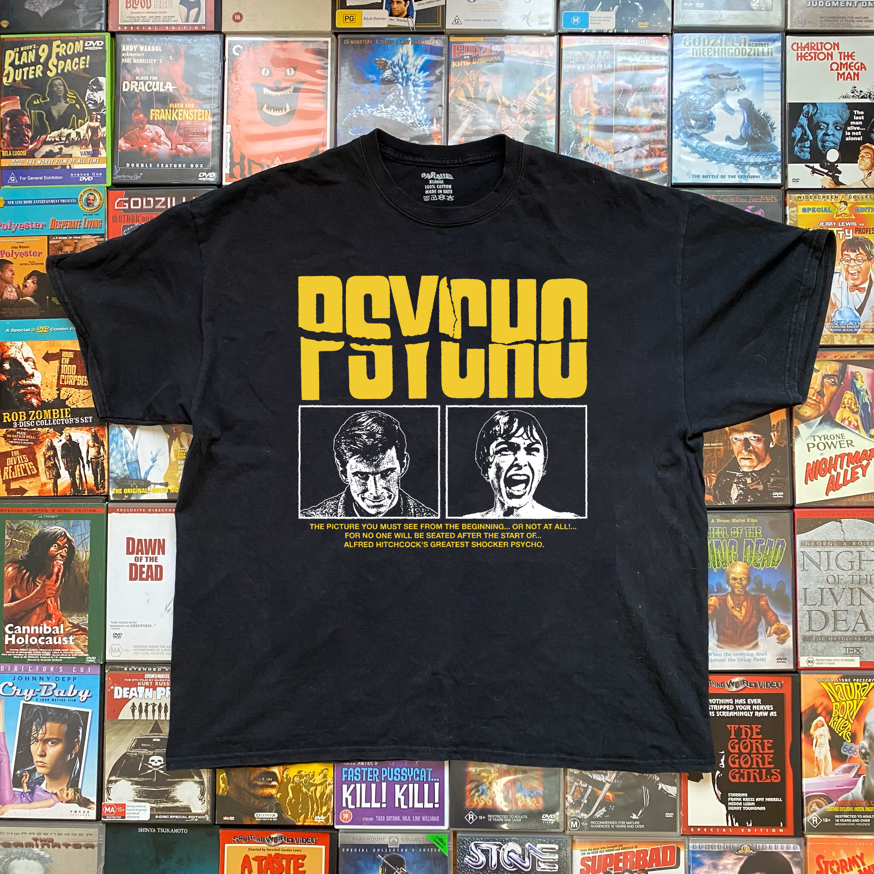 PSYCHO PROMO BLACK T-SHIRT