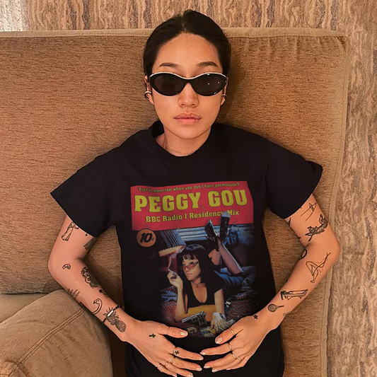 Pulp Gou Parody Black Tee