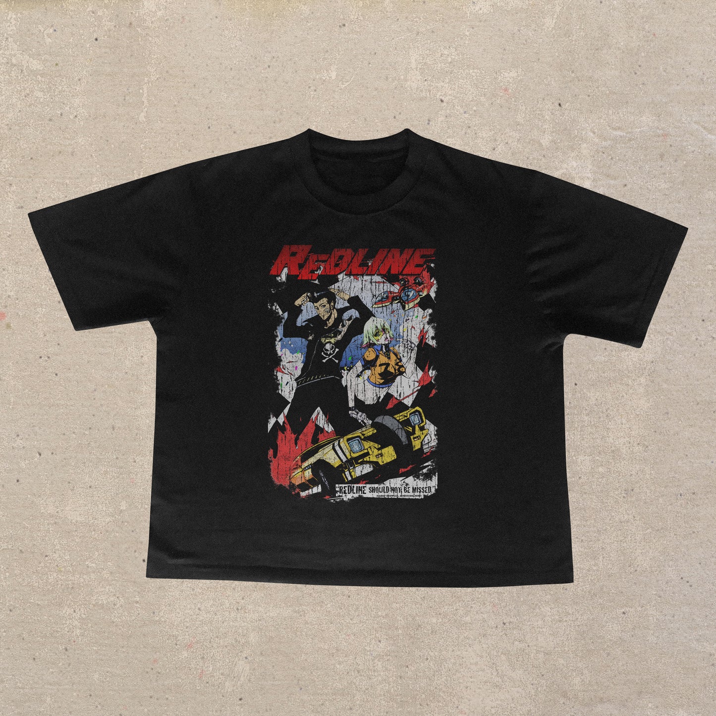 R.E.D. LINE BLACK PROMO T-SHIRT