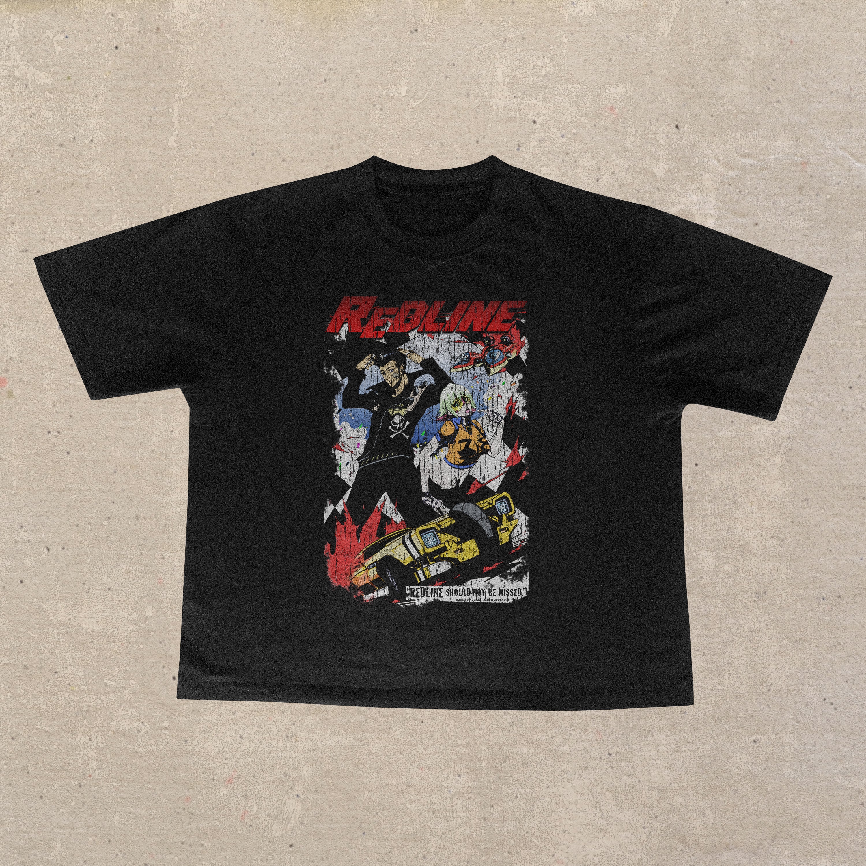 R.E.D. LINE BLACK PROMO T-SHIRT