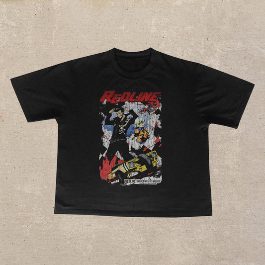R.E.D. LINE BLACK PROMO T-SHIRT
