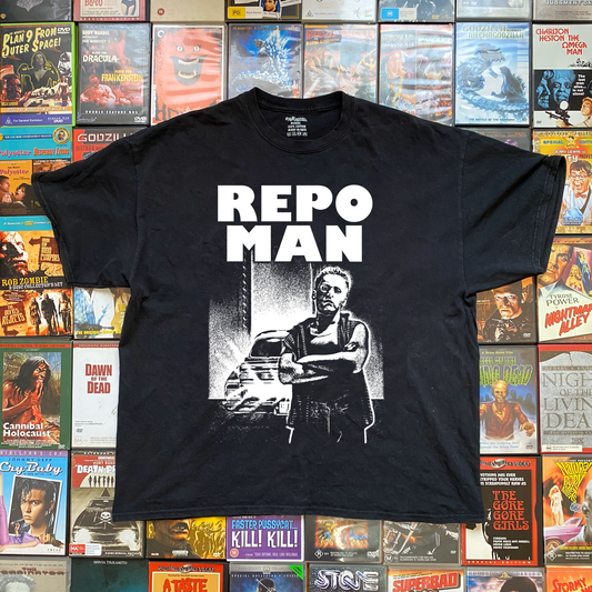 REPO MAN PROMO BLACK T-SHIRT