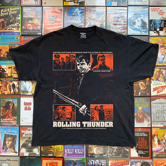 ROLLING THUNDER PROMO BLACK T-SHIRT