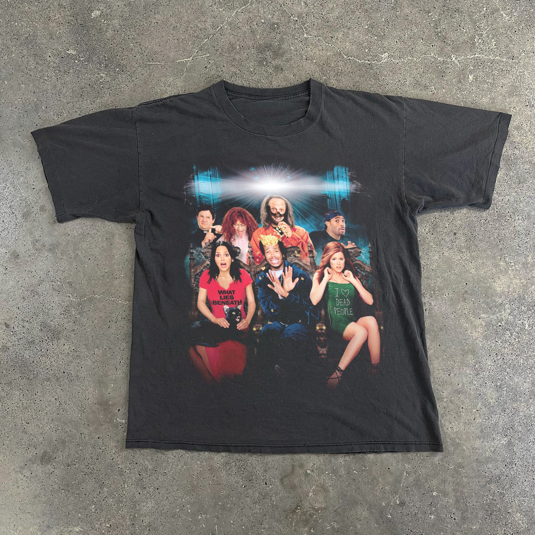 2000s 'SCARY MOVIE 2' BLACK PROMO T-SHIRT