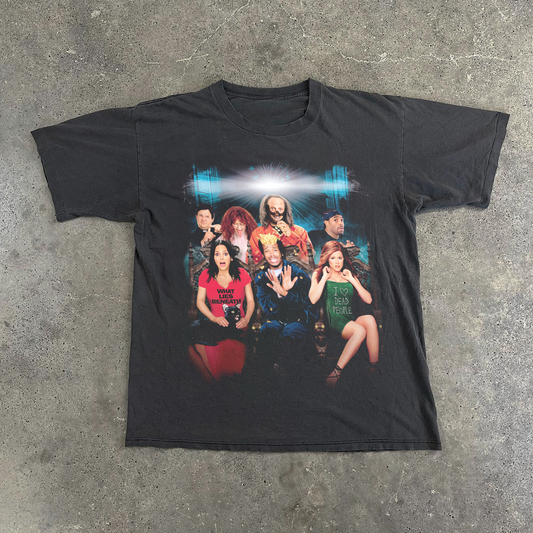 2000s 'SCARY MOVIE 2' BLACK PROMO T-SHIRT