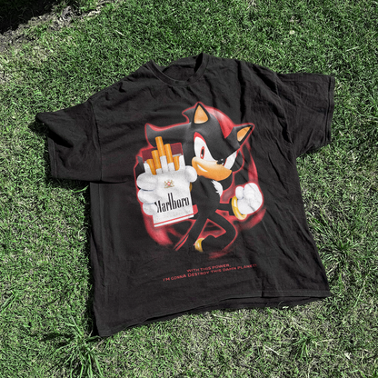 Shadow 'Marlboro Power' Vintage Black Tee