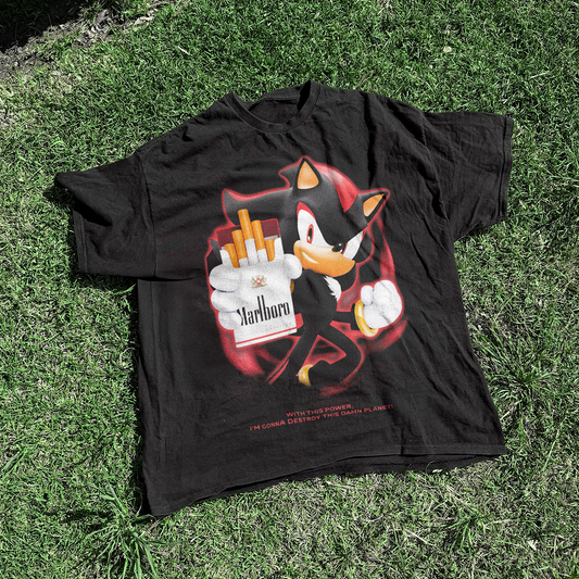 Shadow 'Marlboro Power' Vintage Black Tee