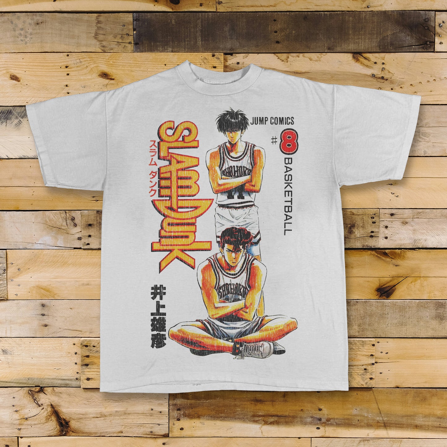 SLAMDUNK WHITE T-SHIRT