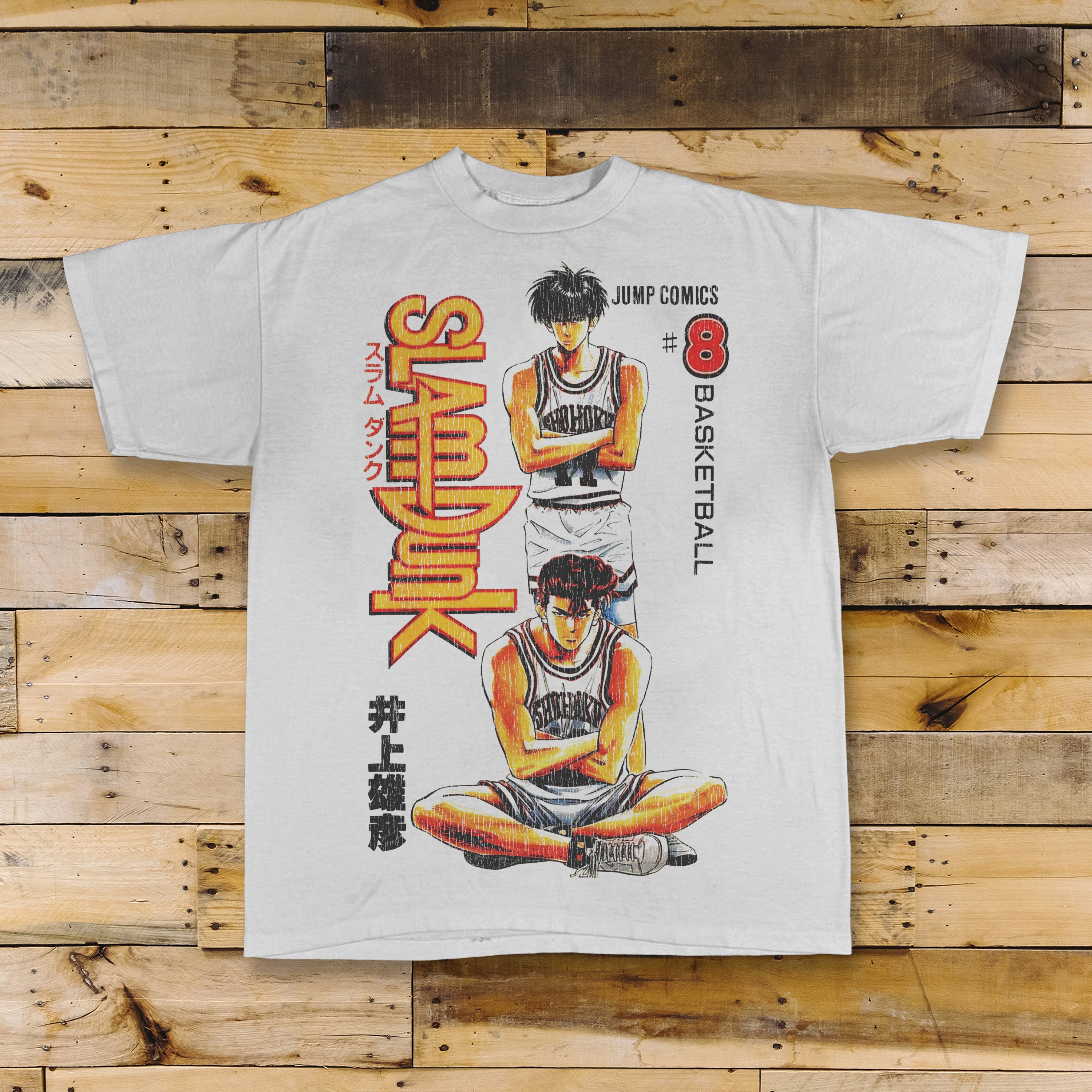 SLAMDUNK WHITE T-SHIRT