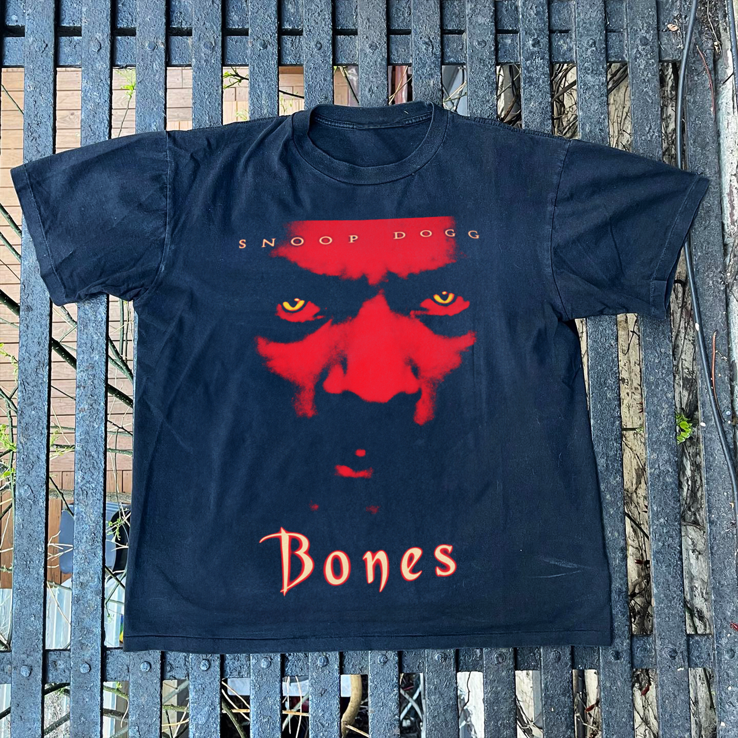 2001 'BONES' MOVIE PROMO BLACK T-SHIRT