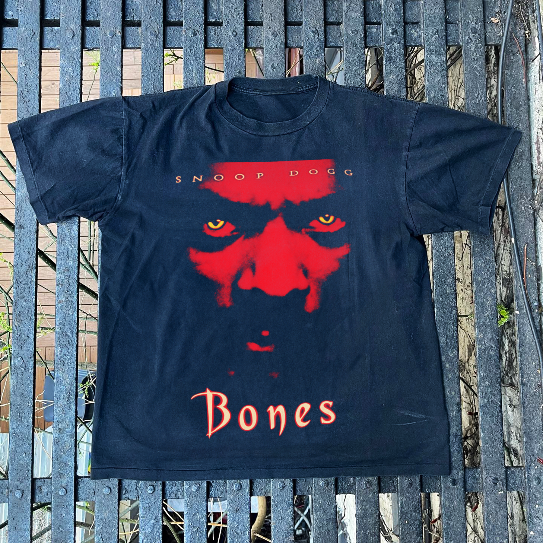 2001 'BONES' MOVIE PROMO BLACK T-SHIRT