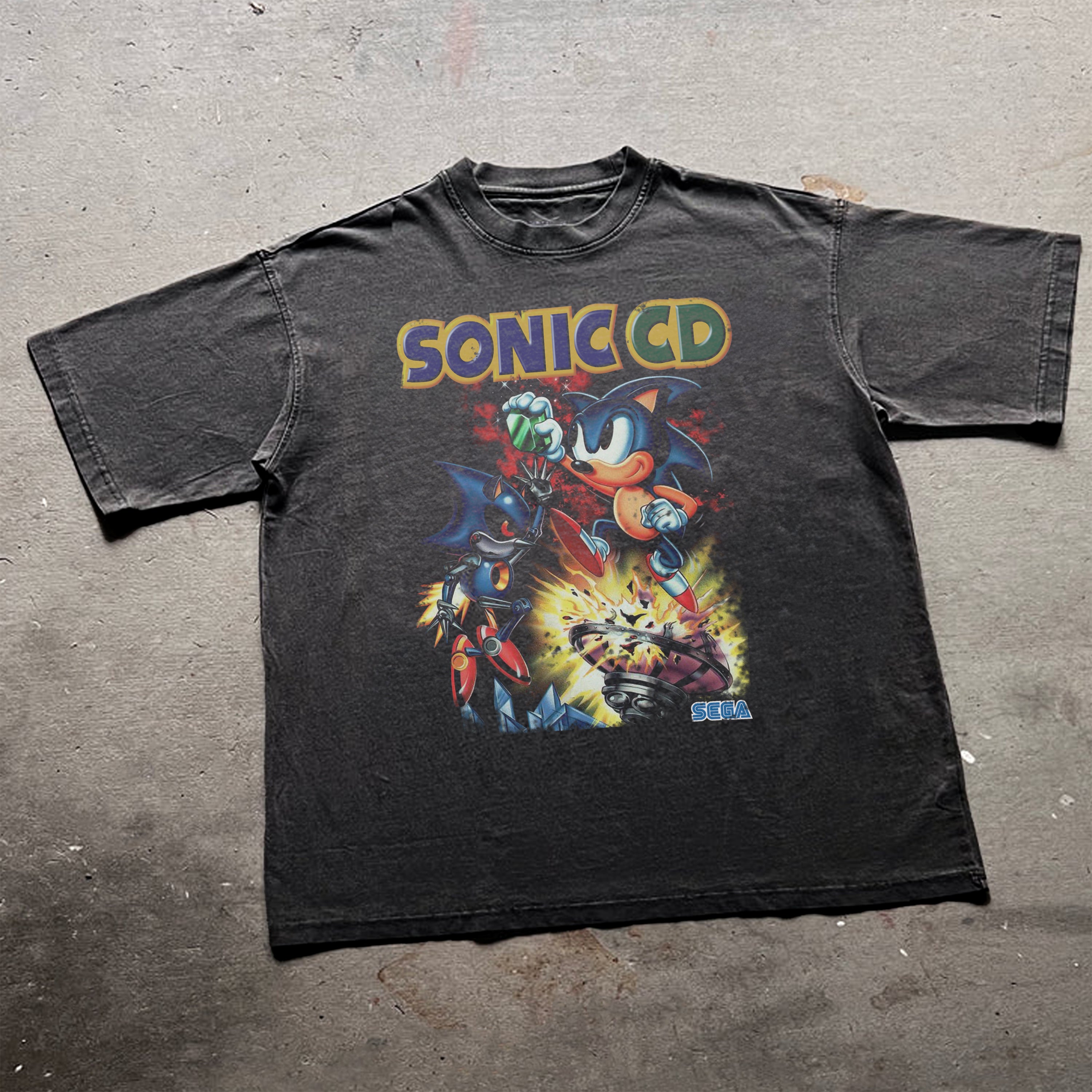 S0NIC C.D. BLACK PROMO T-SHIRT