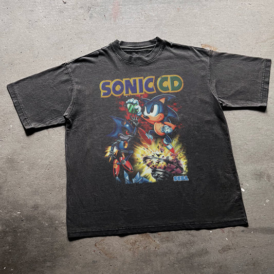 S0NIC C.D. BLACK PROMO T-SHIRT