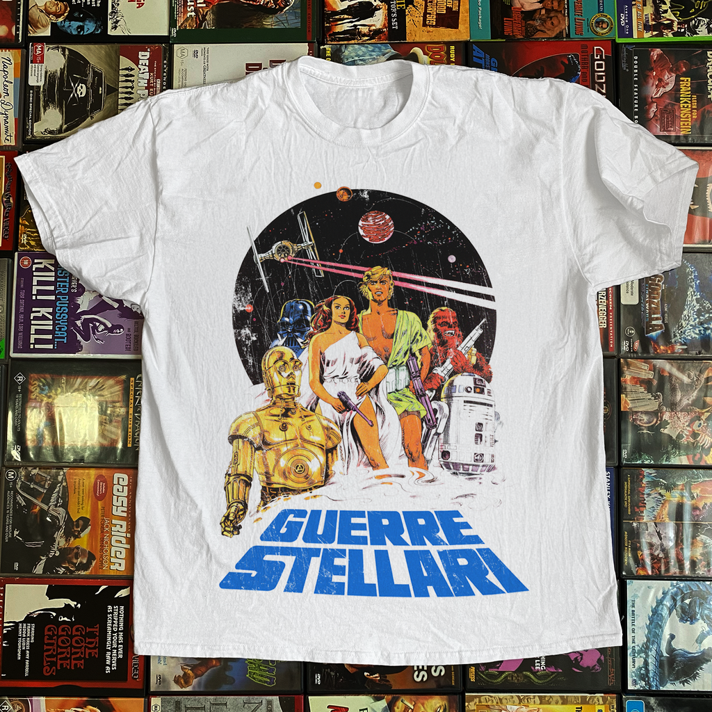 1977 'STAR WARS' ITALIAN PROMO WHITE T-SHIRT – Parallel