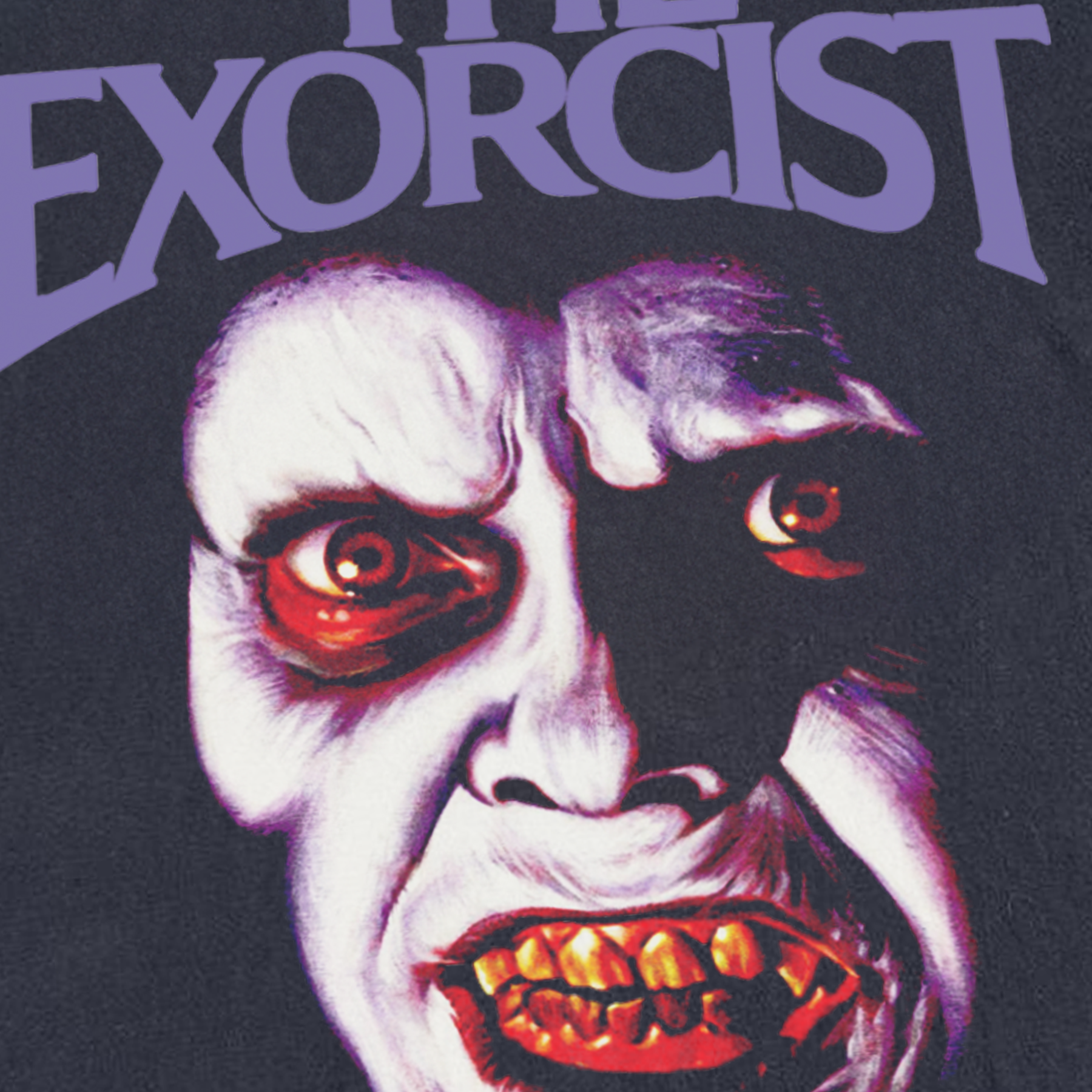 THE EXORCIST '40th ANNIVERSARY' PROMOTIONAL BLACK T-SHIRT