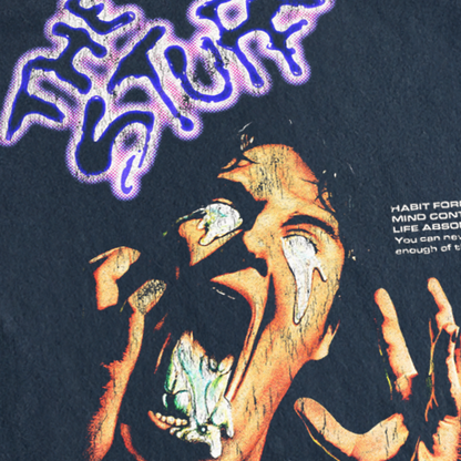 RARE 1985 'THE STUFF' BLACK PROMO T-SHIRT