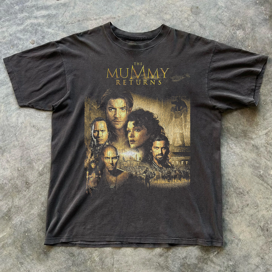THE MVMMY RETURNS PROMO BLACK T-SHIRT