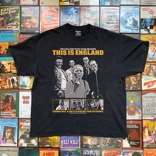 THIS IS ENGLAND PROMO BLACK T-SHIRT