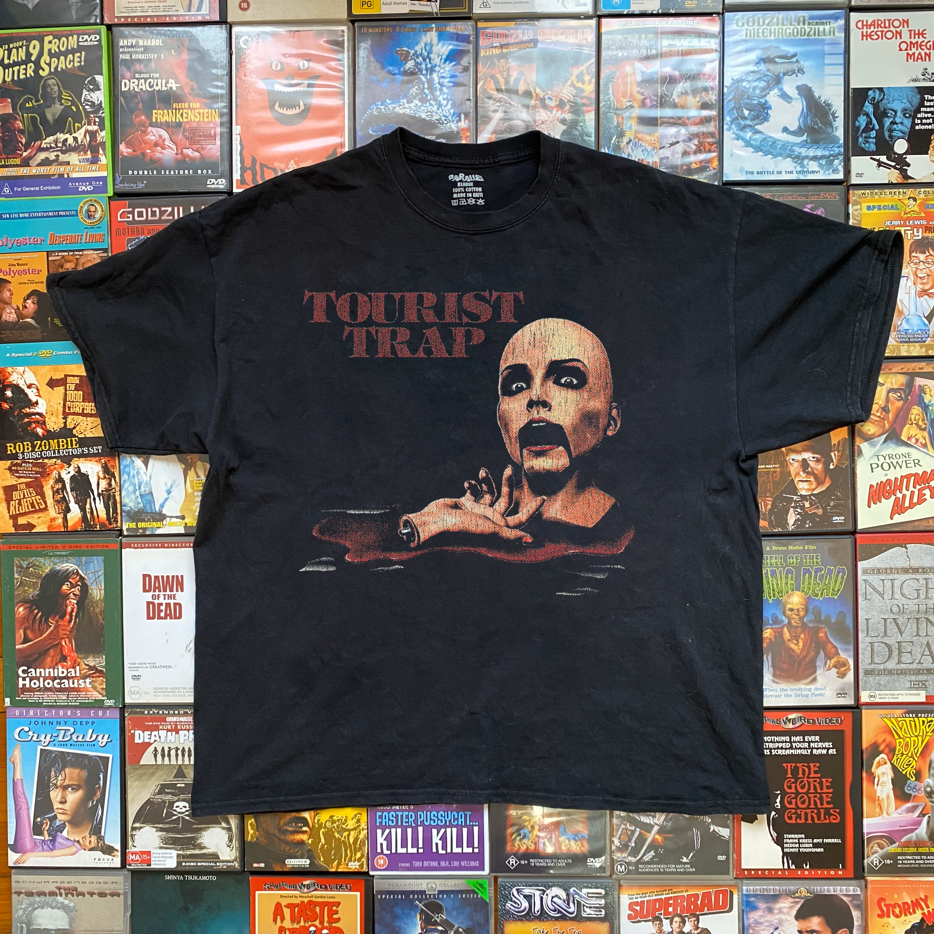 TOURIST TRAP PROMO BLACK T-SHIRT