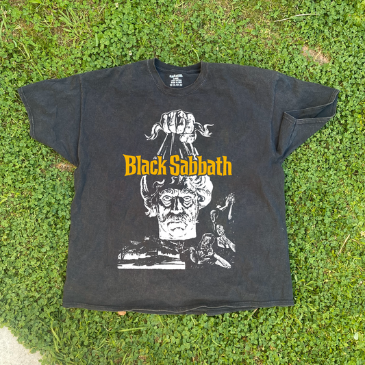 VINTAGE BLACK SABBATH BLACK T-SHIRT