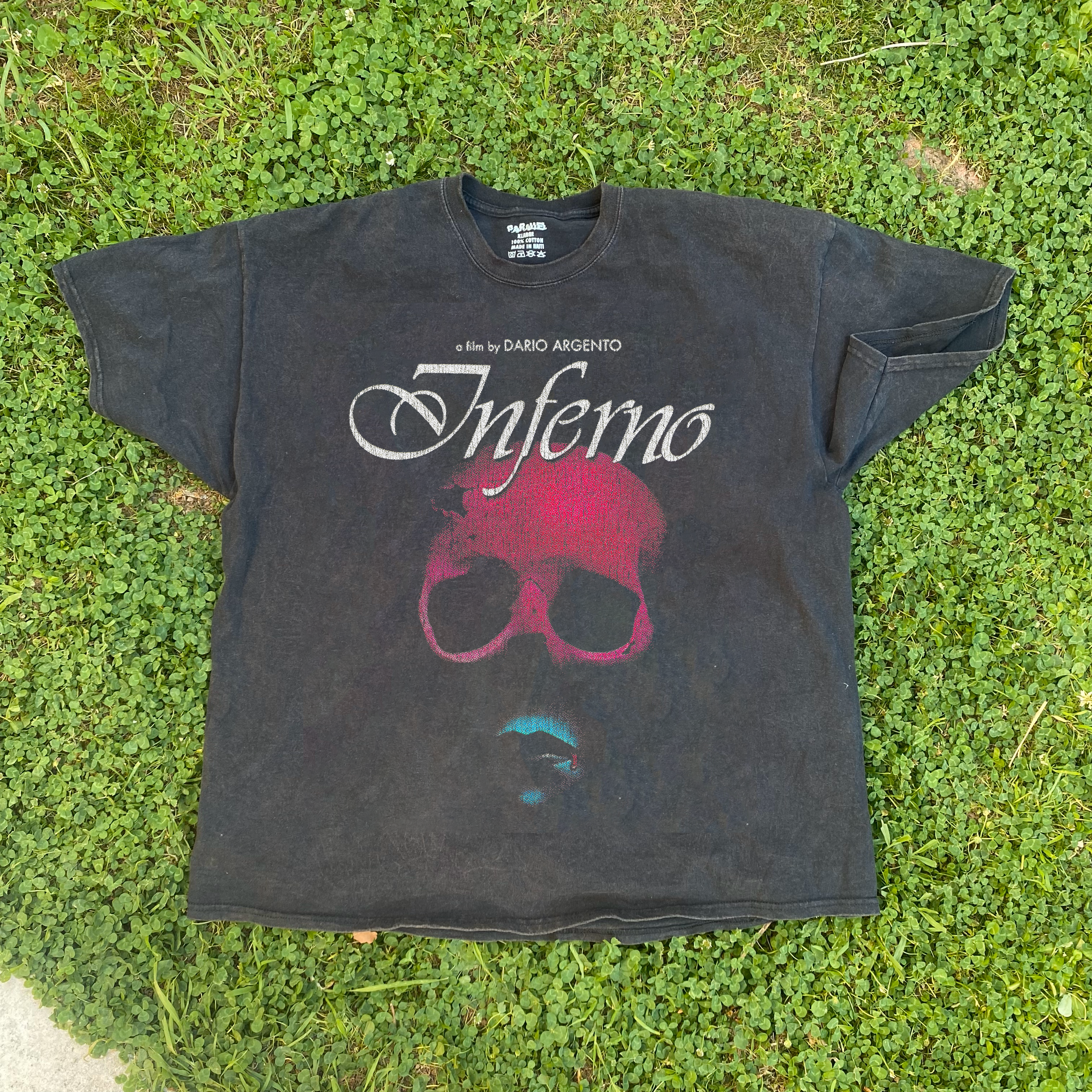 VINTAGE INFERNO BLACK T-SHIRT